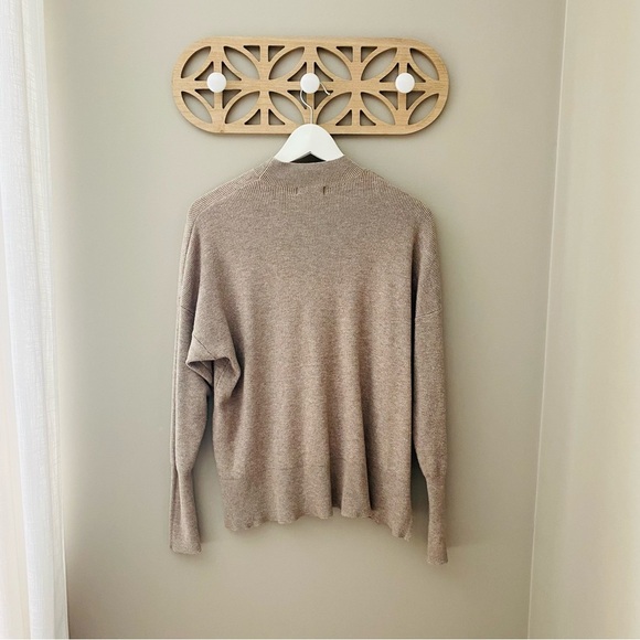Altar'd State Pullover Knit Sweater Light Brown Sz XS/S - Picture 6 of 8